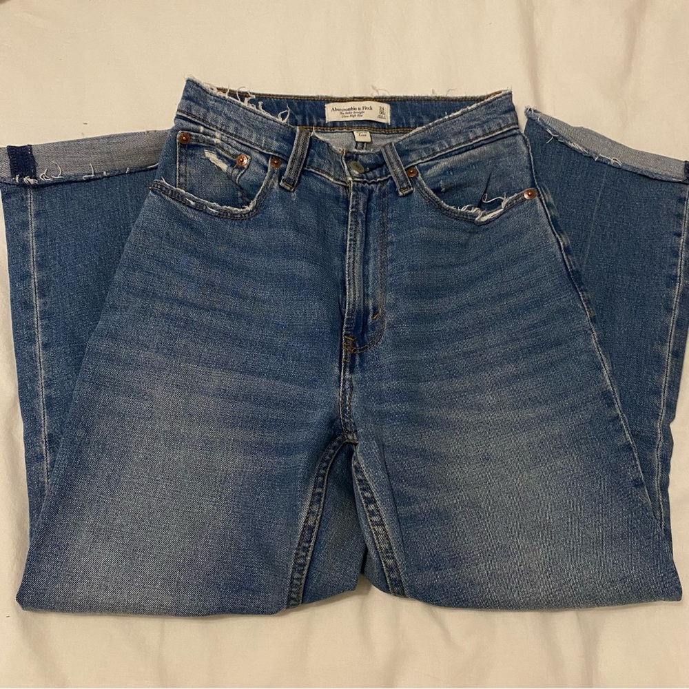 Abercrombie curve love jeans